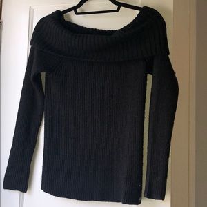 Off the shoulder sweater